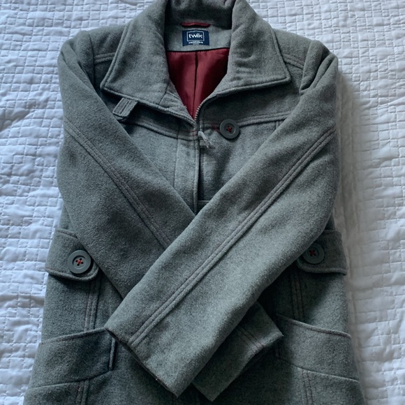 Wool coat / manteau laine - Picture 3 of 9